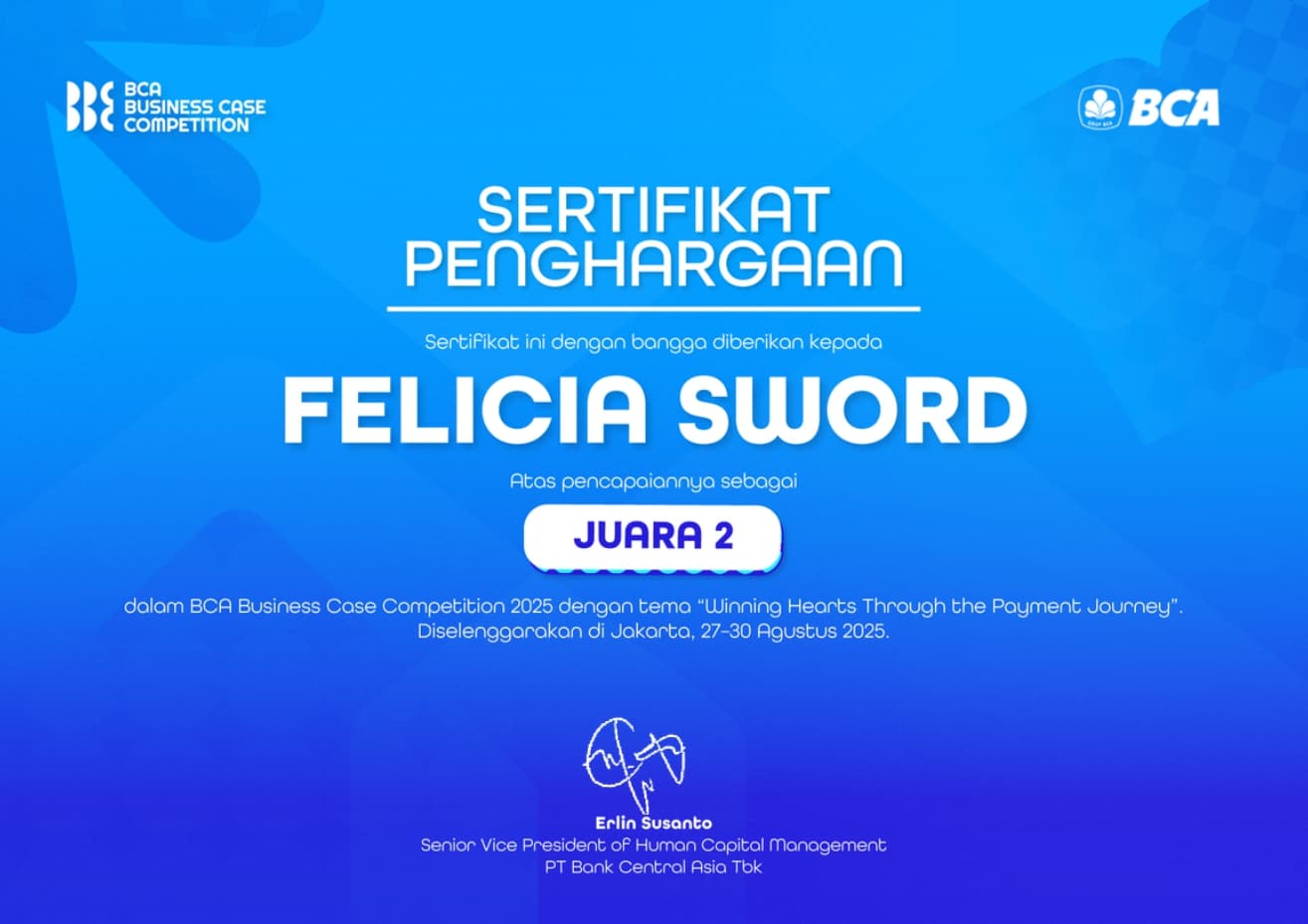 BCA Business Case Competition 2025