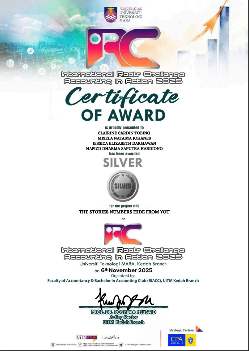 IRC: International Reels Challenge Accounting in Action 2025